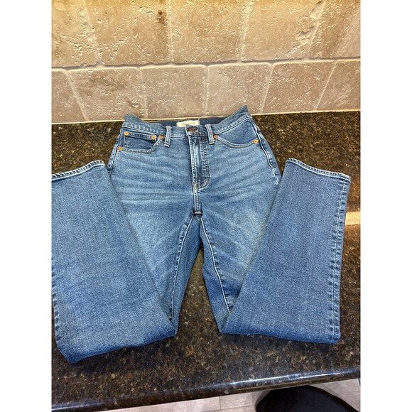 Madewell The Perfect Vintage Jean Maplewood Wash Size 24 LIKE NEW - Picture 6 of 8